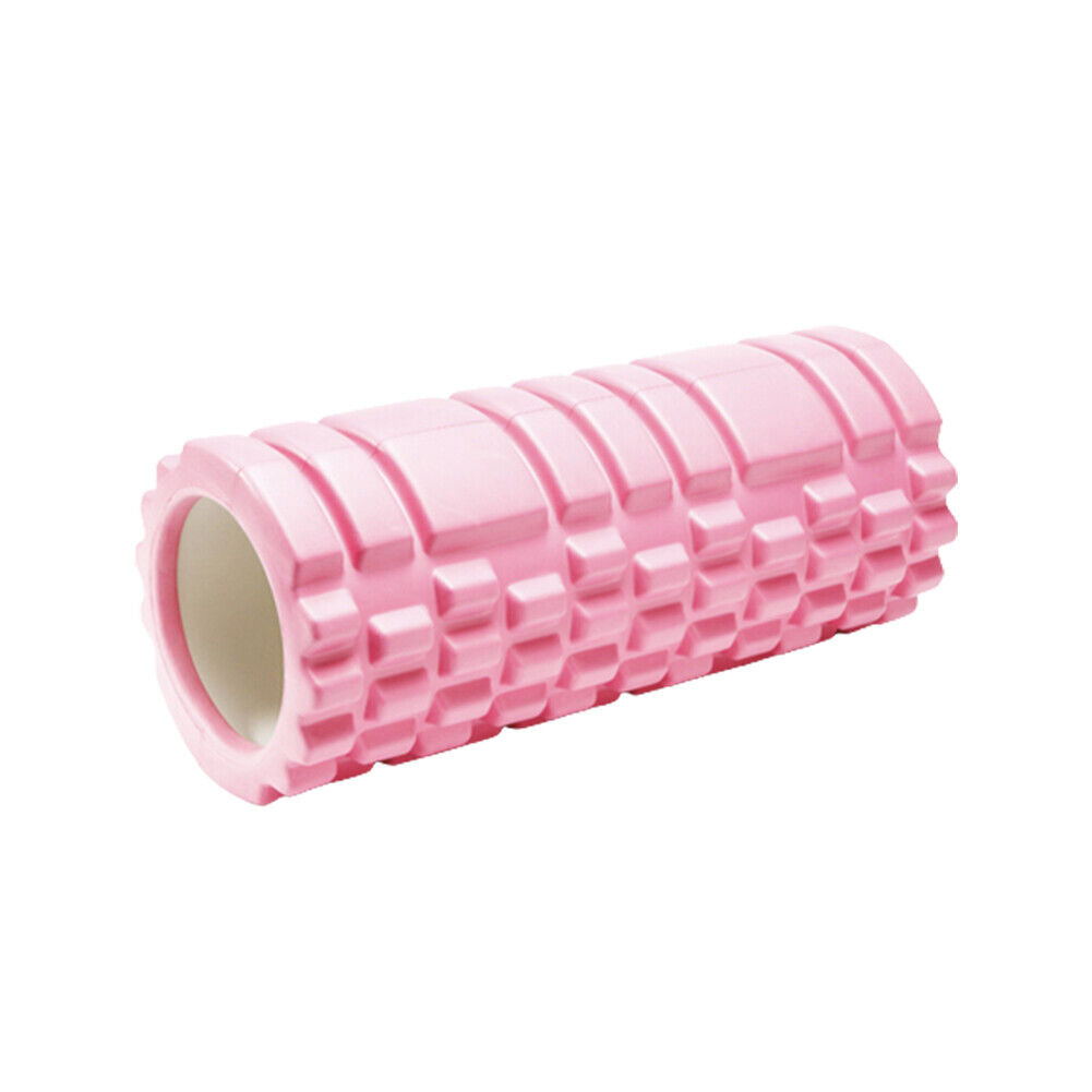 US 1-2 Pack High Density Hollow EVA Foam Roller Muscle Massage Recovery 13x5.5"