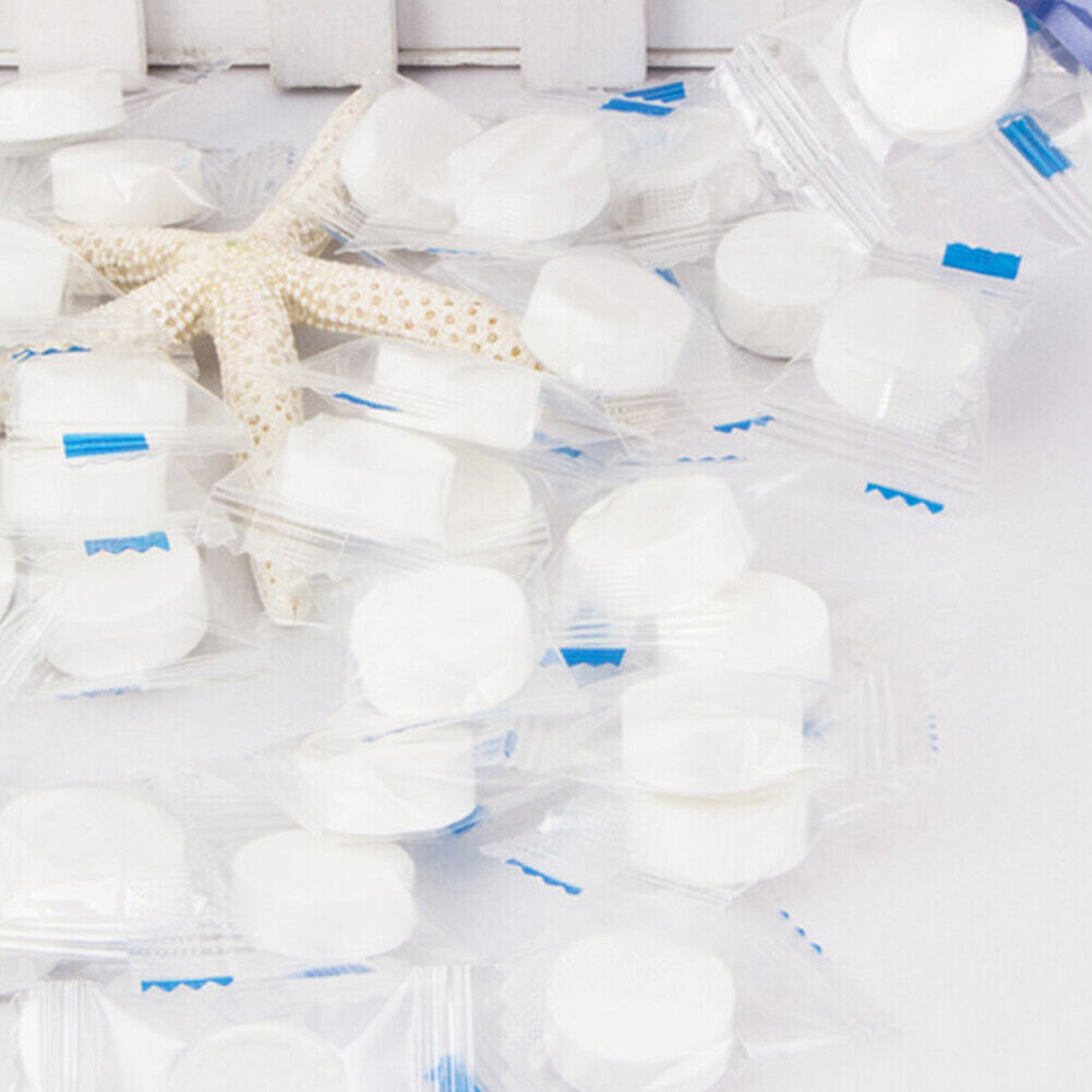 US 200-400Pc Compressed Towel Wet Wipes Tissue Travel Disposable Napkins Camping