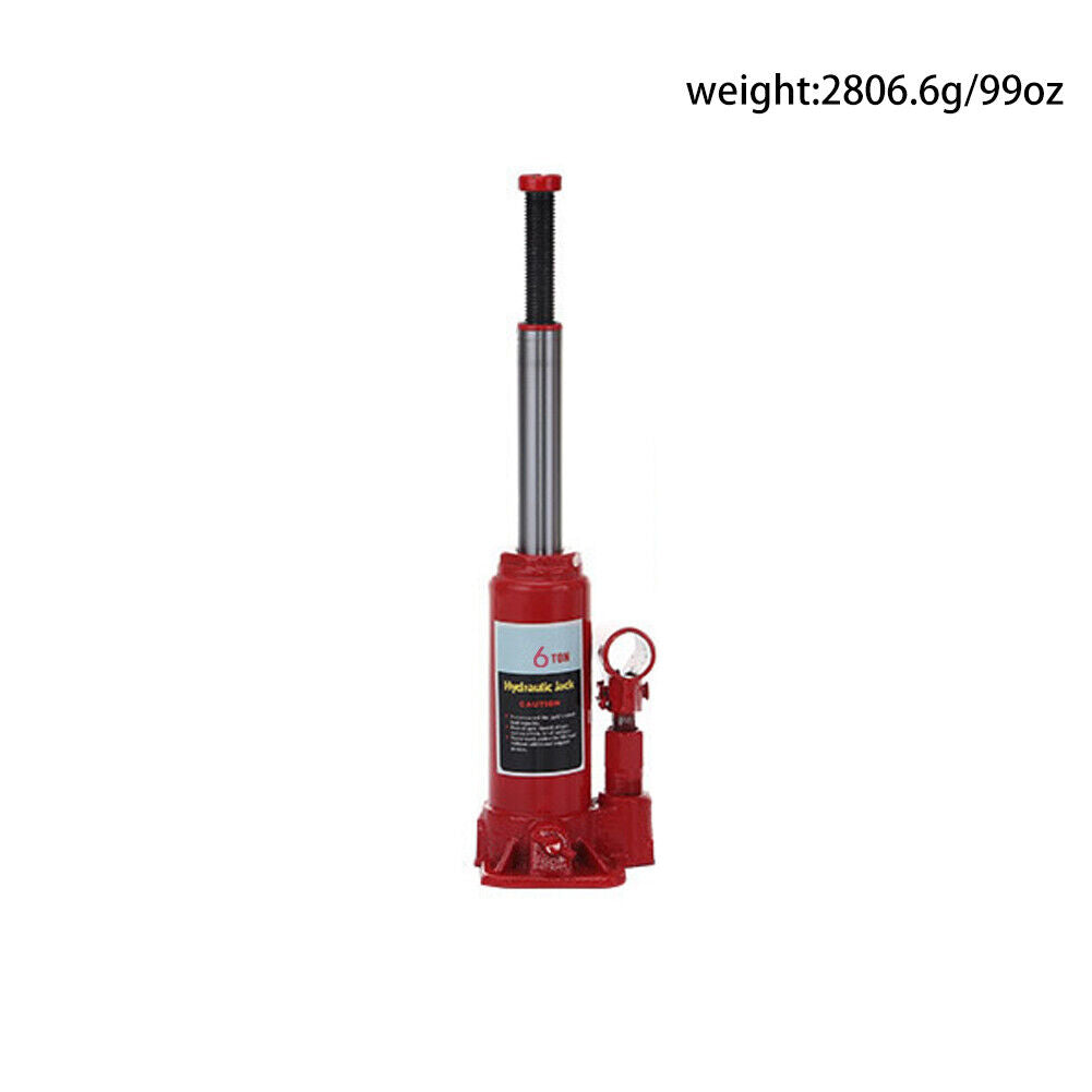 US 6 Ton Bottle Jack Hydraulic Portable Heavy Duty Car Repair 12000 lbs