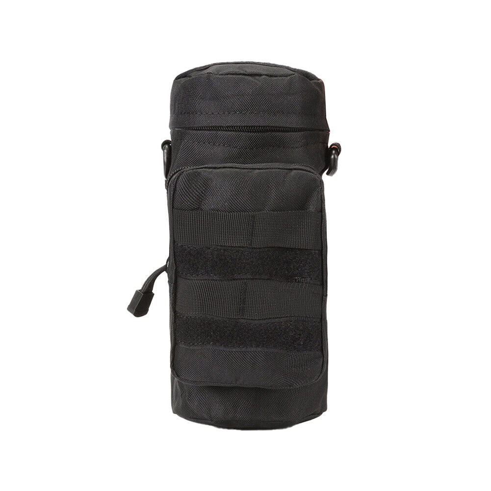 US 1-2 Pack Tactical MOLLE PALS Modular Hydration Carrier H2O Water Bottle Pouch