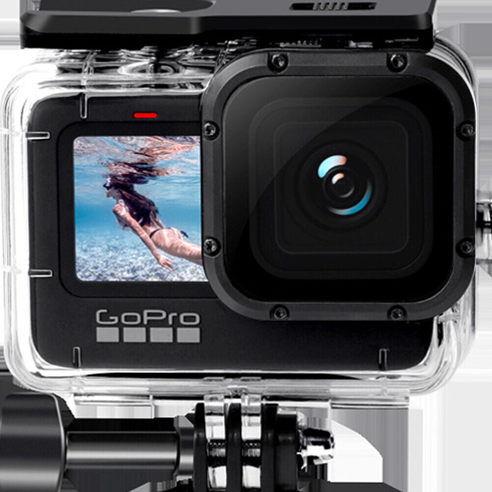 US 2-4 Pc Waterproof Housing Case Protective Underwater Dive Action Camera Shell