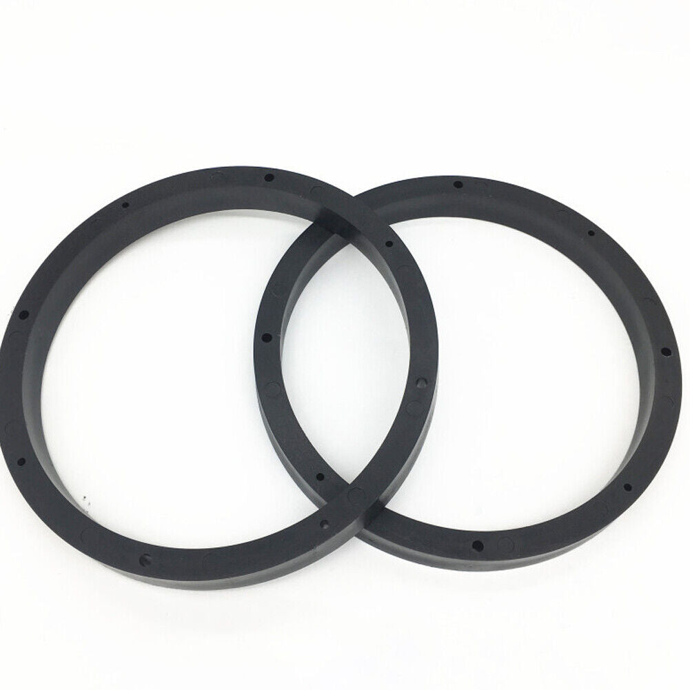US 1-2Pairs 6.5'' Plastic Speaker Spacer Rings Subwoofer Custom Mounting Adapter