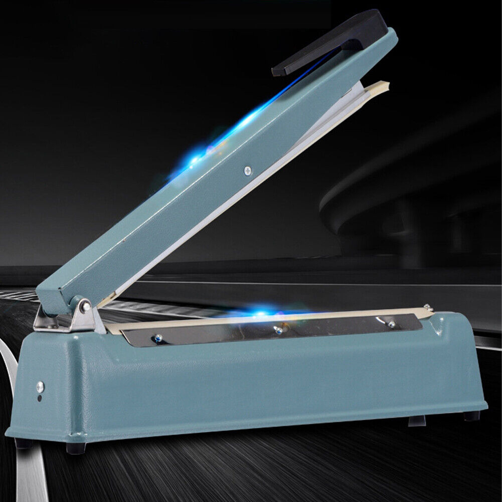 US 16" Hand Impulse Heat Sealing Sealer Machine Poly Element Plastic Sealer