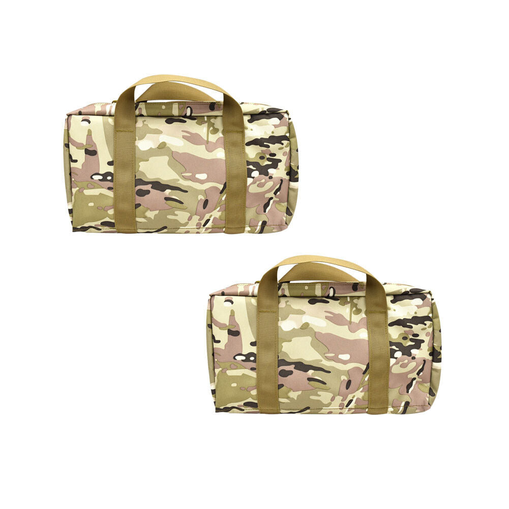 US 1-2 Pc Hunt Shoot Range Gun Magazine Carry Pouch Tactical Pistol Handgun Bag
