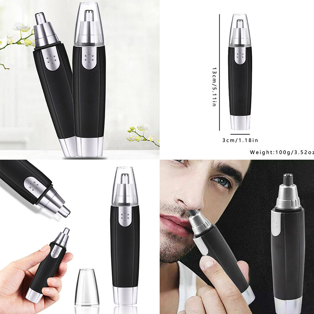 US 1-2 Pc Eyebrow Trimmer Eyebrow Razor Rechargeable Facial Hair Shaver Painless