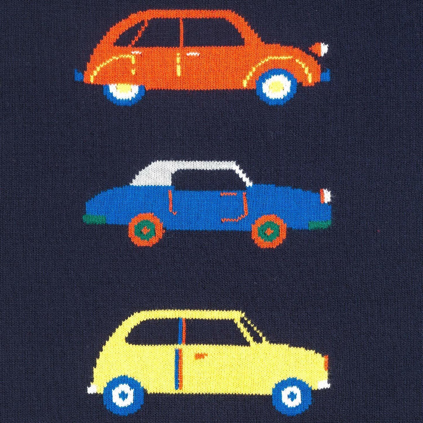 Sweater for Kids Soft &Cute Crew Neck Colorful Cars Long Sleeve Pullover