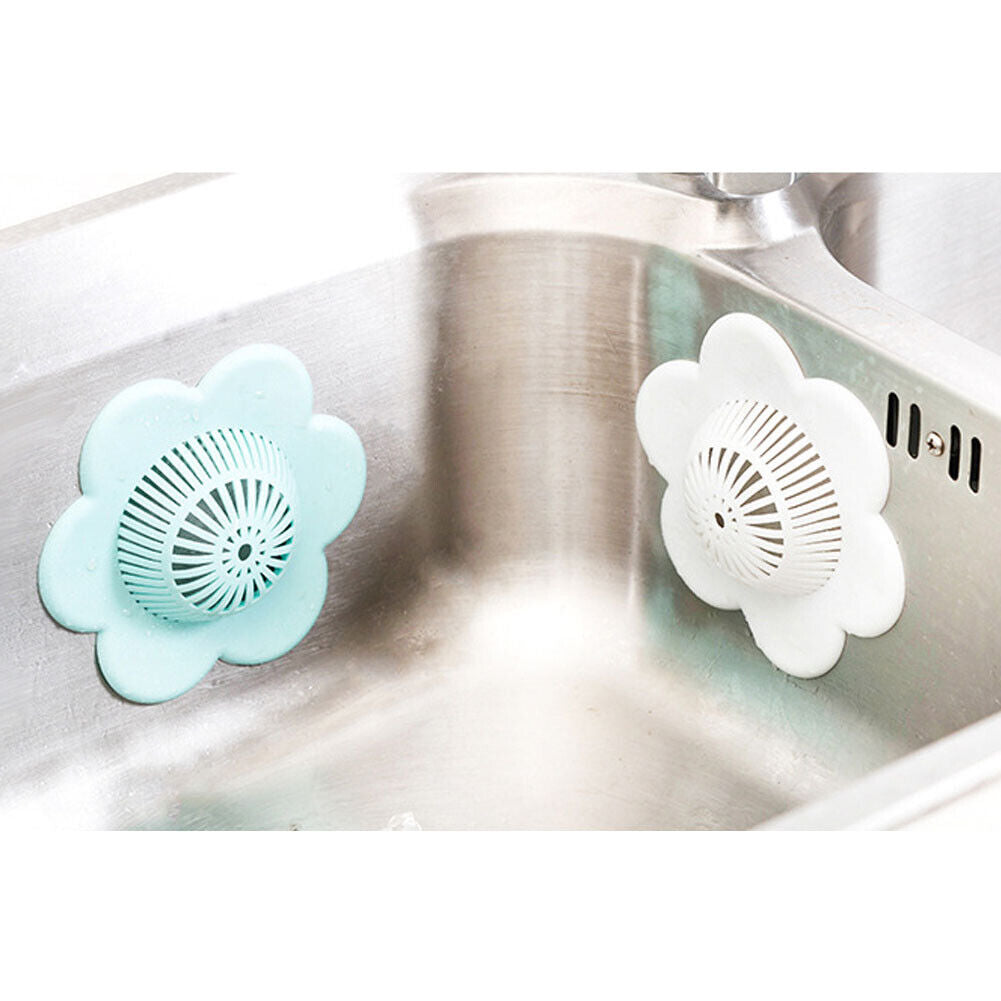 US Hair Catcher Silicone Hair Stopper Shower Drain Covers Bathtub Shower Drain