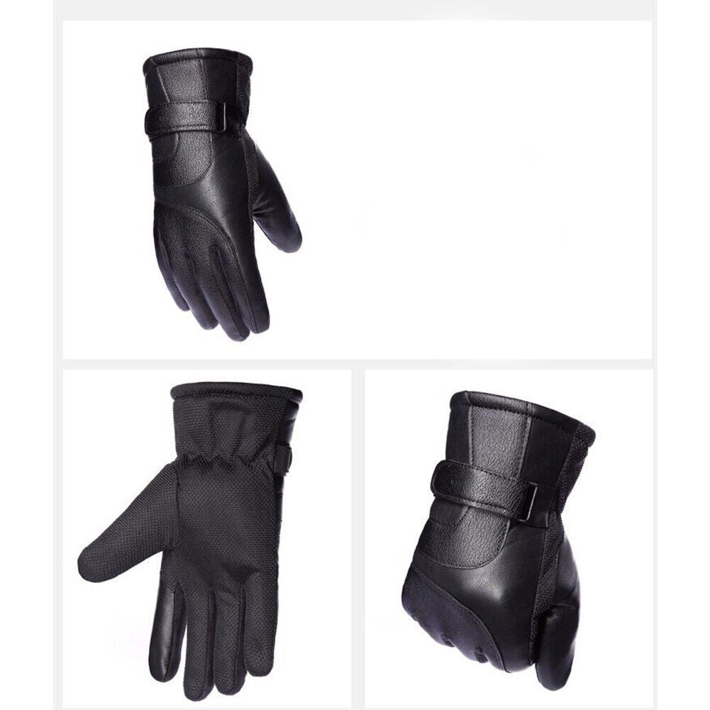 US 1-2 Pair Rechargeable Heated Gloves Unisex Touchscreen Ski Waterproof Outdoor