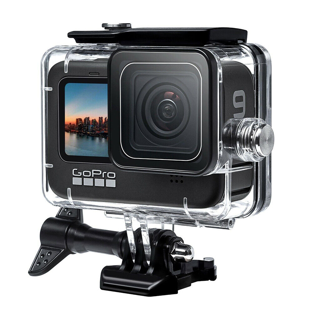 US 2-4 Pc Waterproof Housing Case Protective Underwater Dive Action Camera Shell