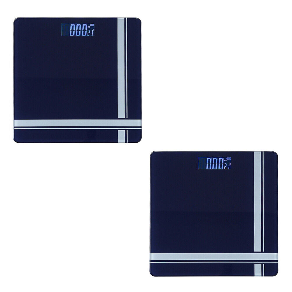 US 1-2Pc Bluetooth Body Fat Scale, Smart Digital Bathroom Weight Scale Max:400lb
