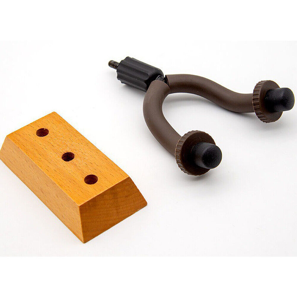 US 2-4 Pc Guitar Hanger Holder Stand Arm Rack Hook Wall Mount Instrument Display