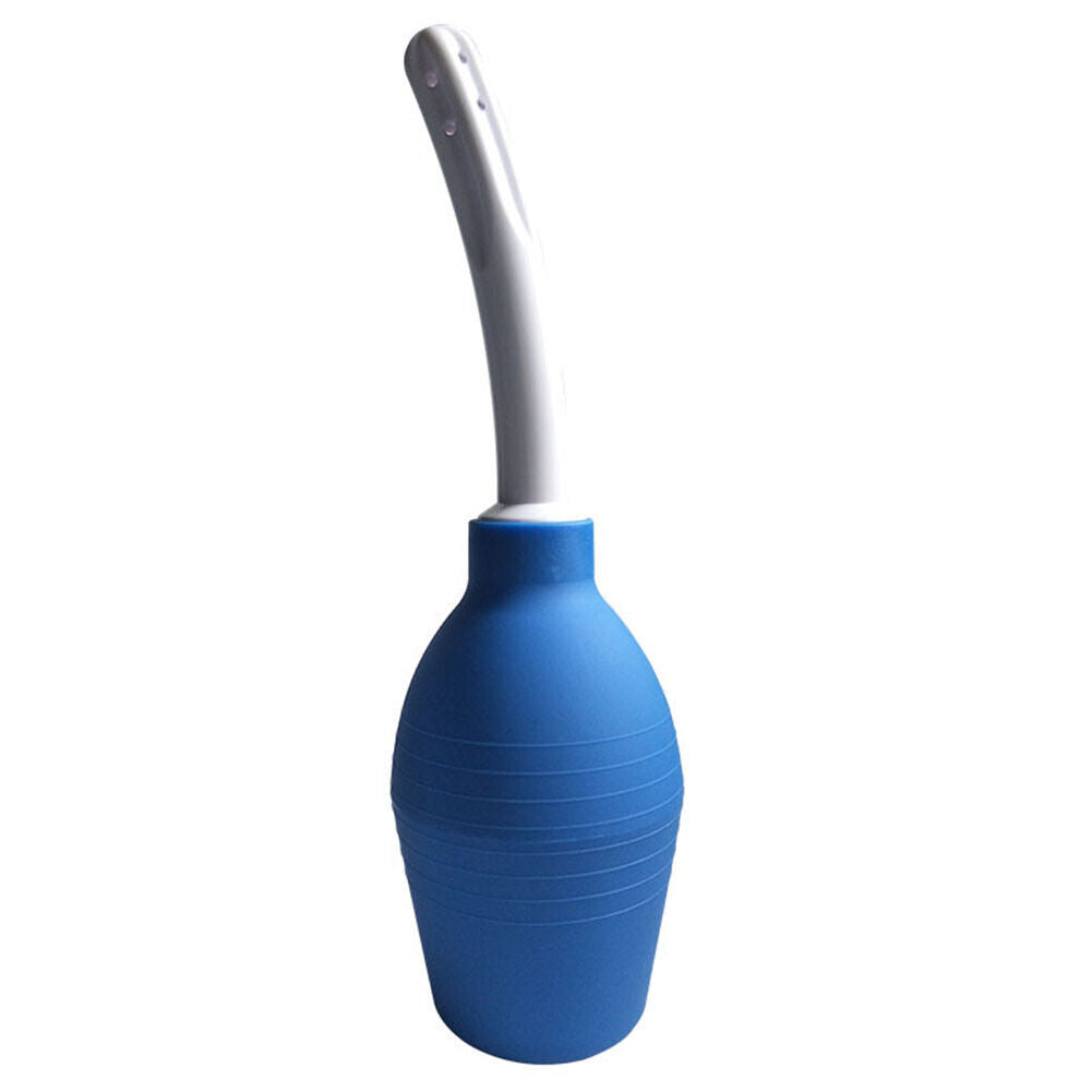 US 1-2 Pcs 310ml Anal Douche Bottle Enema Bulb Vaginal Douche Cleaner Bag Kit