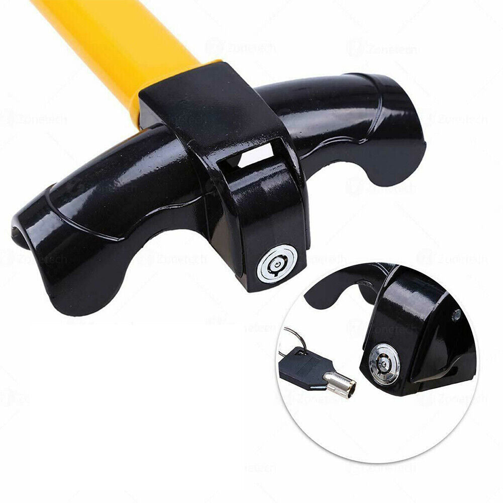 US 1-2 Pc Steering Wheel Lock Rotary Anti Theft Security System Vehicle Security