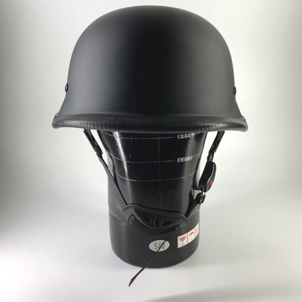 US German Style Novelty Shorty Helmet Motorcycle Half Helmet S/M/L Half Cap