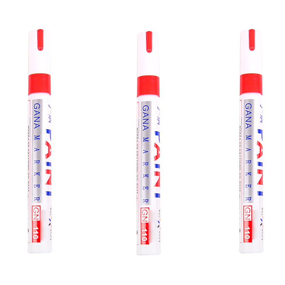 US 3-6 Pc Multiuse Tire Tread Rubber Metal Waterproof Permanent Paint Marker Pen