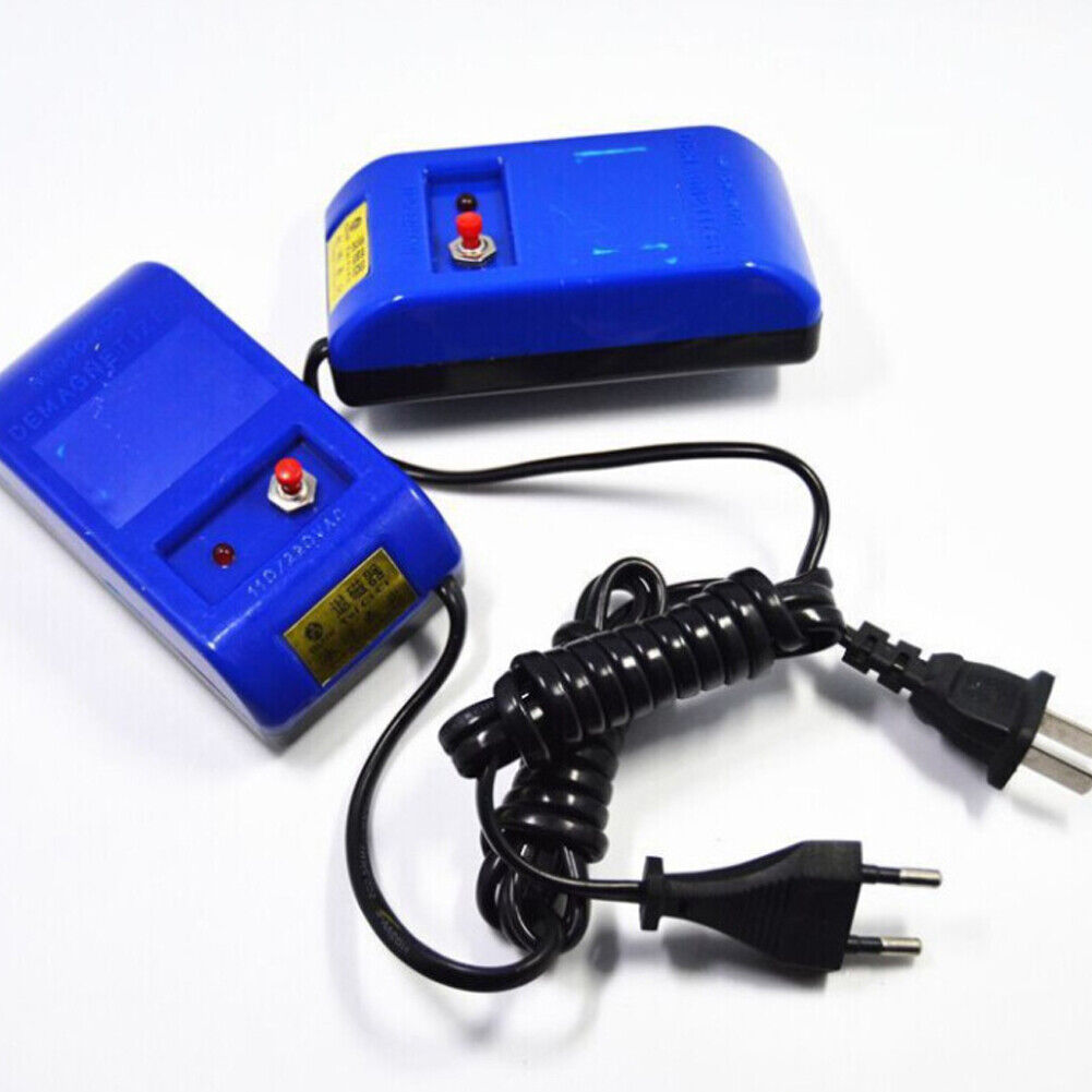 US 1-2 Pc Demagnetizer Watch Repair Screwdriver Tweezers Electrical degauss Tool