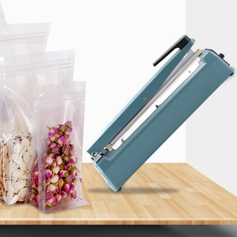 US 16" Hand Impulse Heat Sealing Sealer Machine Poly Element Plastic Sealer
