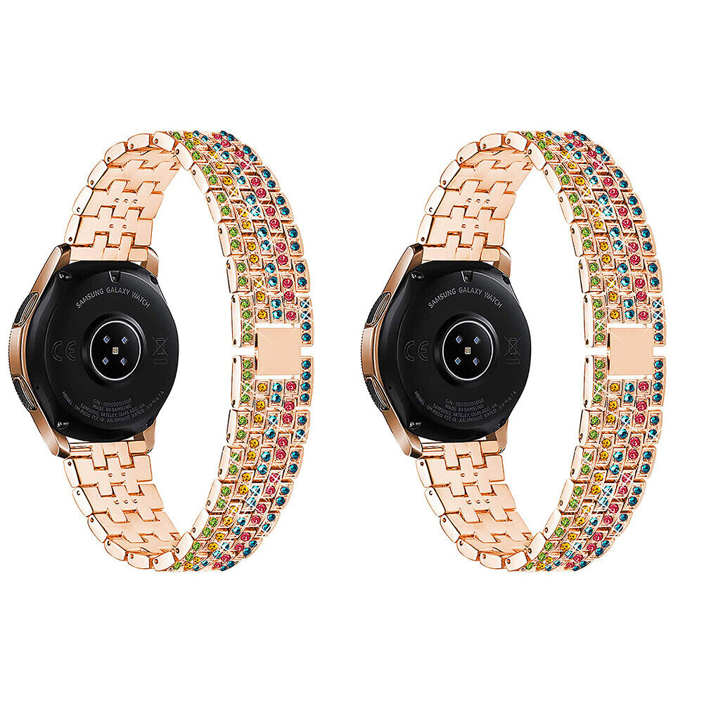 US Luxury iWatch Strap Metal Diamond For Apple Watch Series 1 to 7 38/40/42/44mm
