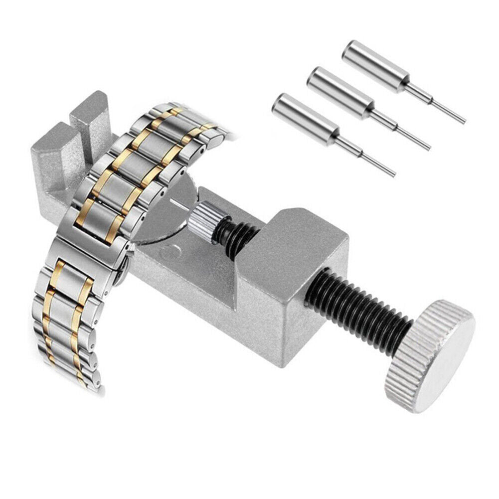 US 1-2 Pcs Metal Adjustable Watch Band Bracelet Link Pin Remover Repair Tool Kit
