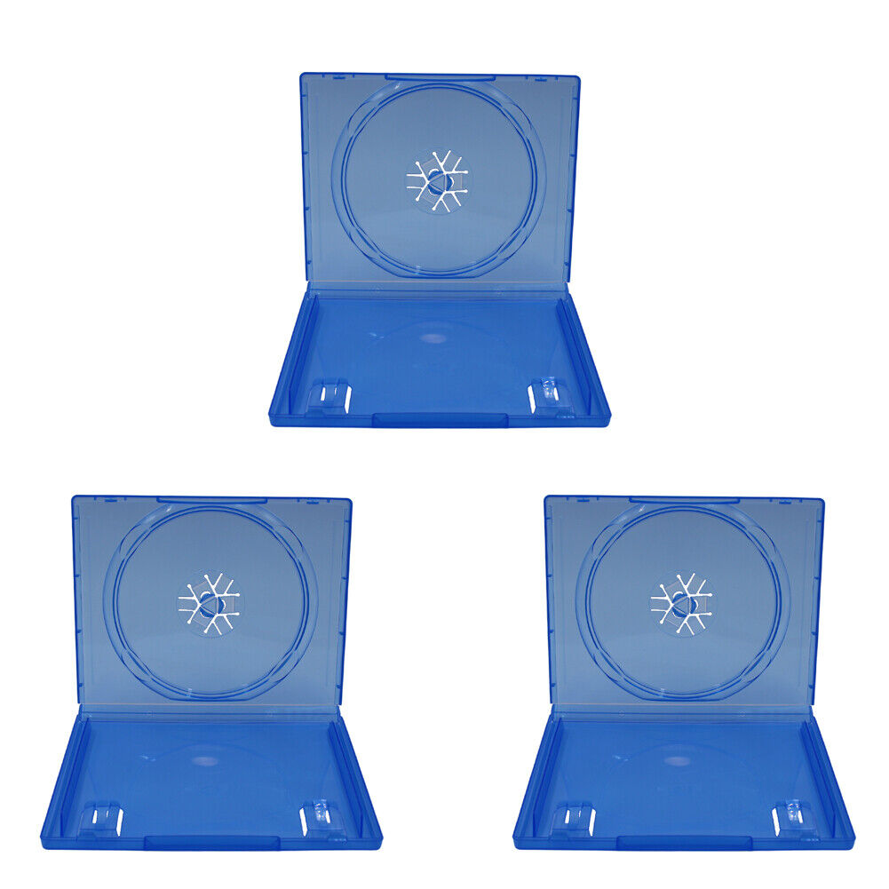 US 3-6 Pack Durable PlayStation 4 PS4 Replacement Game Storage Shell Box Case