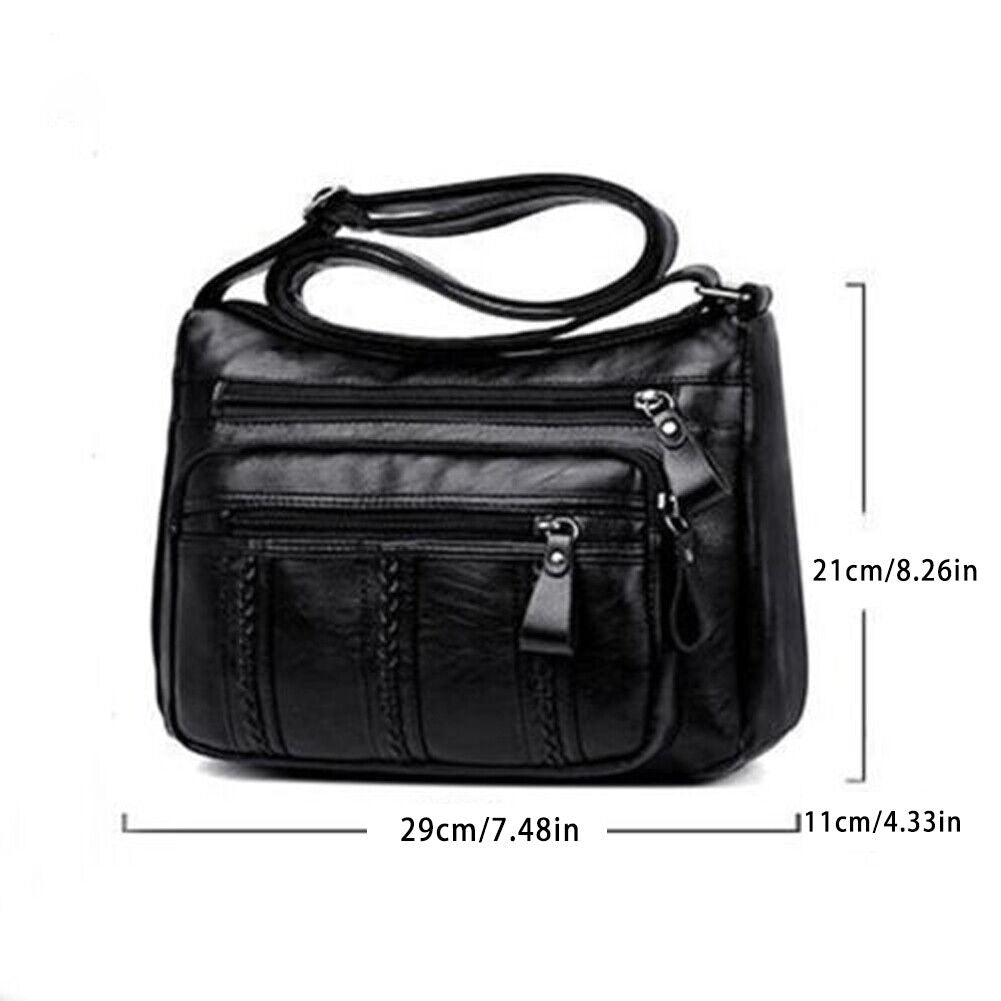 US 1-2 Pack Women's Crossbody Wallet Cell Phone Case Shoulder Bag Pouch Large