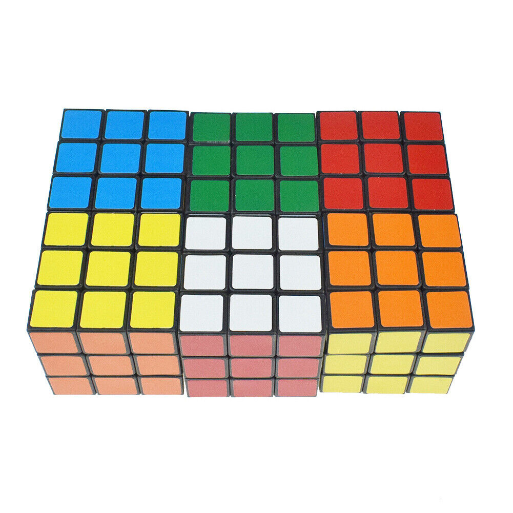 US 2-4Pc Kids Fun Cube Toy Mind Game Toy Classic Magic Puzzle Gift