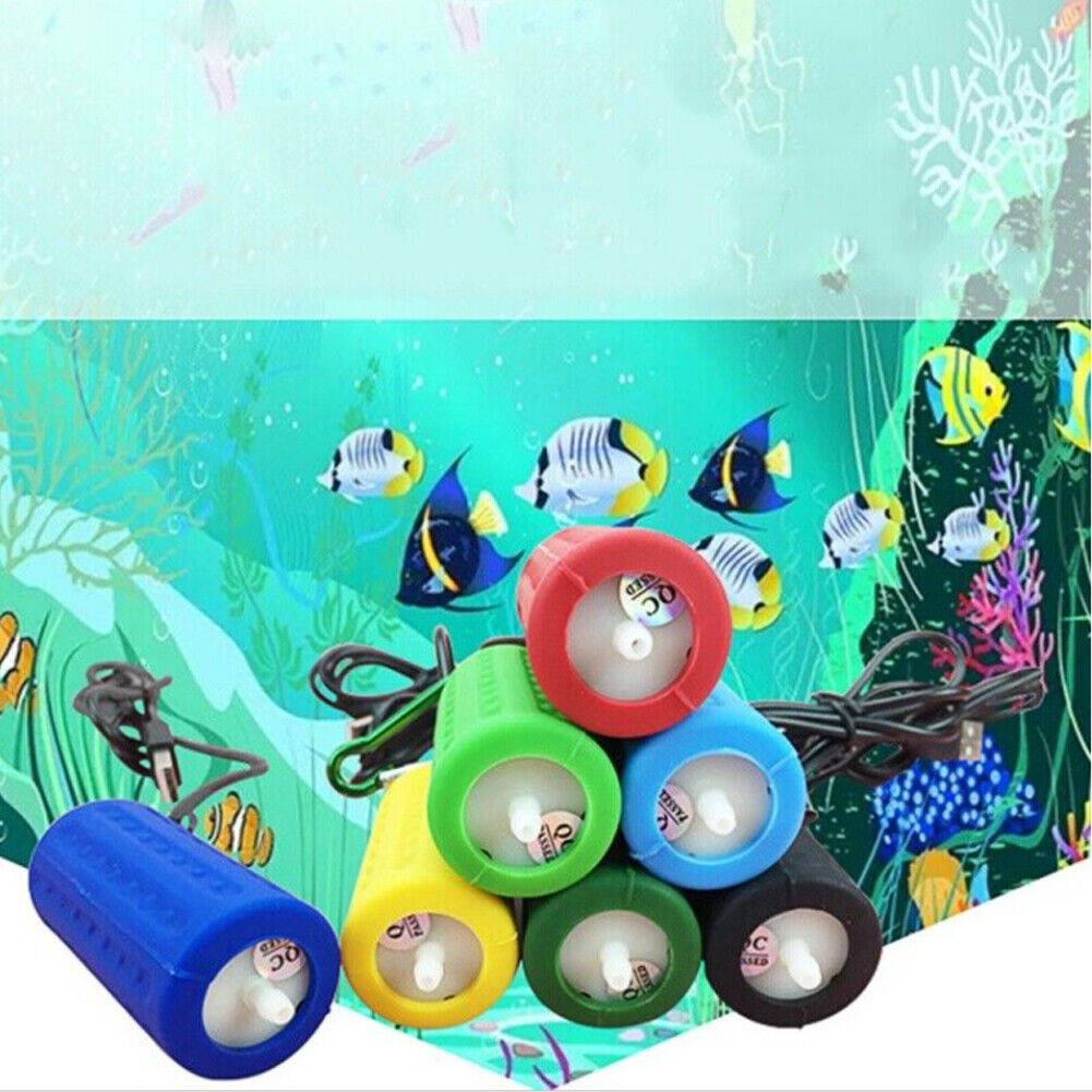 US 2-4 Pack Portable Mini USB Aquarium Tank Oxygen Air Pump Mute Energy Saving