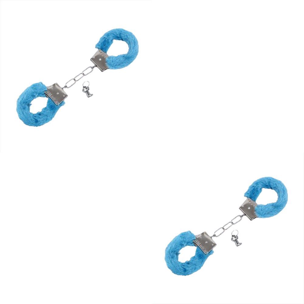 US 1-2 Bdsm Couple Toy Restraint Wrist Hand Cuffs Bondage Lover Furry Adjustable