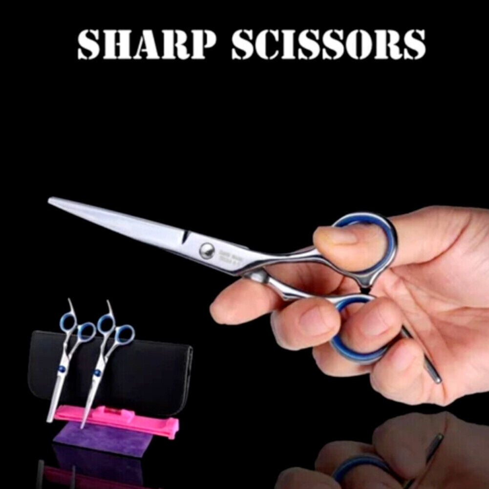 US 8-11 Pcs Set Stainless Steel Hairdressing Shear Professional Thinning Scissor