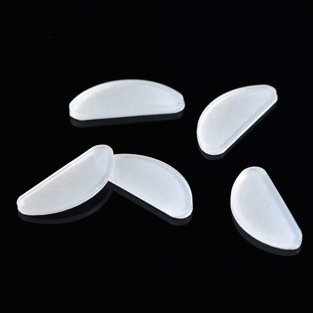 US 10-20 Pairs Eyeglasses Nose Pad Adhesive Anti-Slip Pad Soft Silicone Cushion