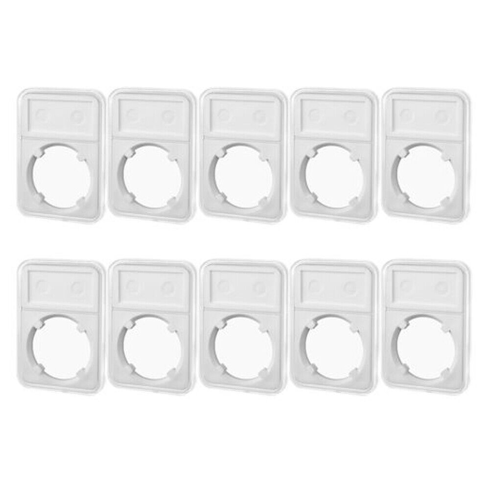 US 10-20 Pc 38mm Coin Slab Display Storage Morgan/Peace/Ike Silver Dollar Holder