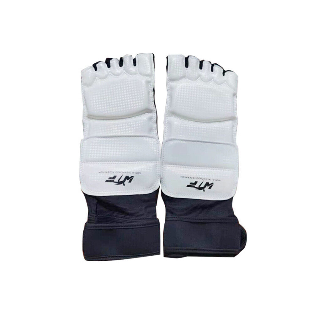 US 1-2Pairs TaeKwonDo Foot Guard Protector TKD Martial Arts Sparring Instep Gear