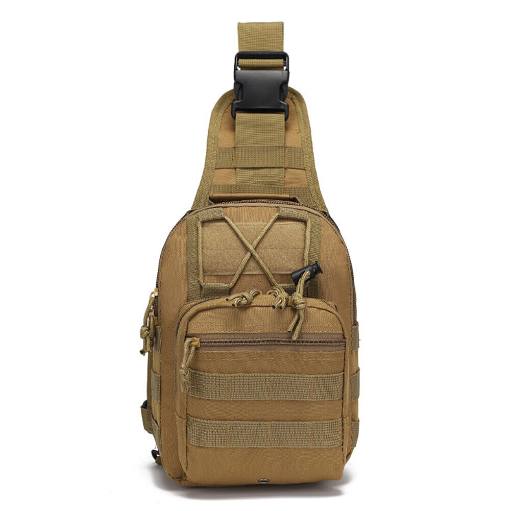 US Tactical Sling Bag for Men Small Military Rover Shoulder Backpack Chest Pack