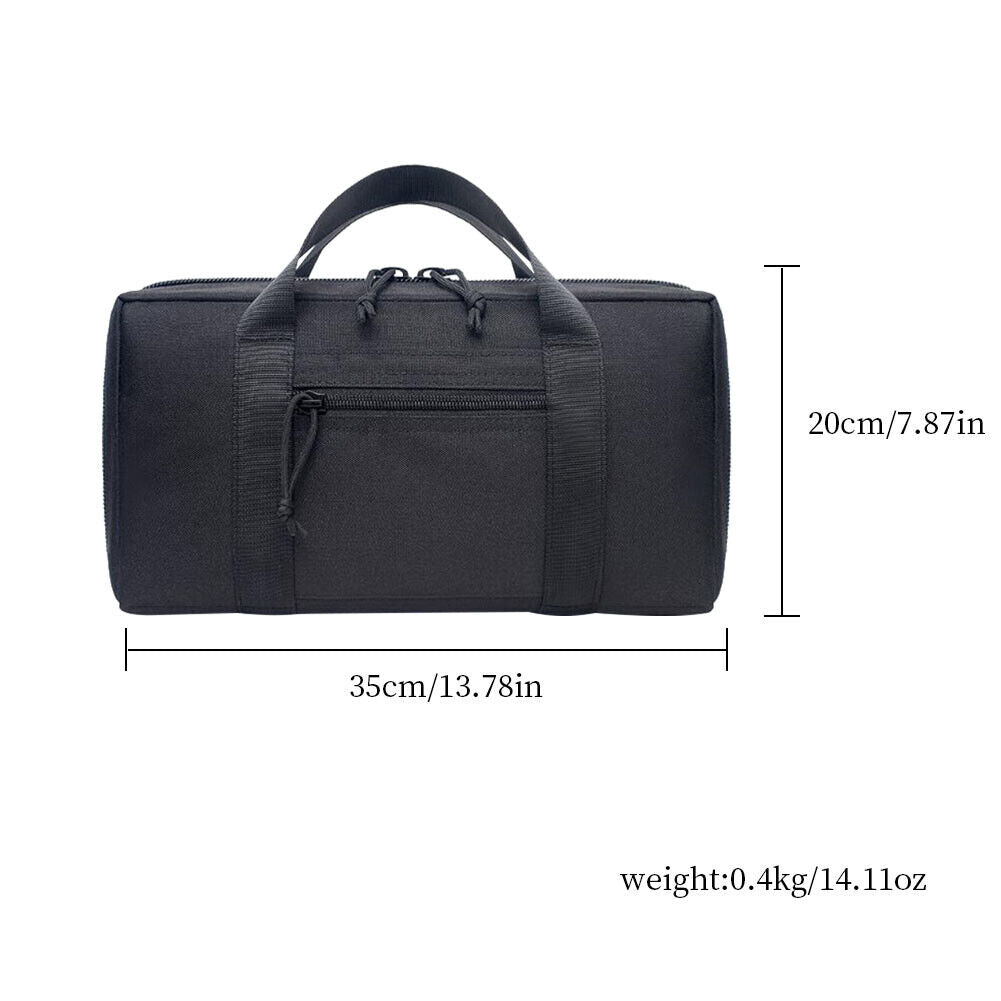 US 1-2 Pc Hunt Shoot Range Gun Magazine Carry Pouch Tactical Pistol Handgun Bag