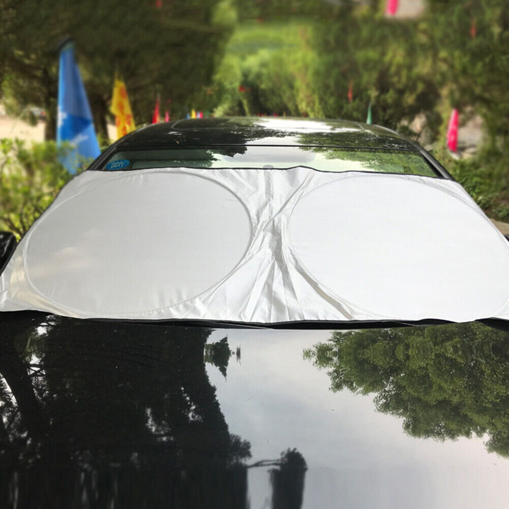 US Foldable Jumbo Extra Large Sun Shade Truck Van Car Windshield Block Cover