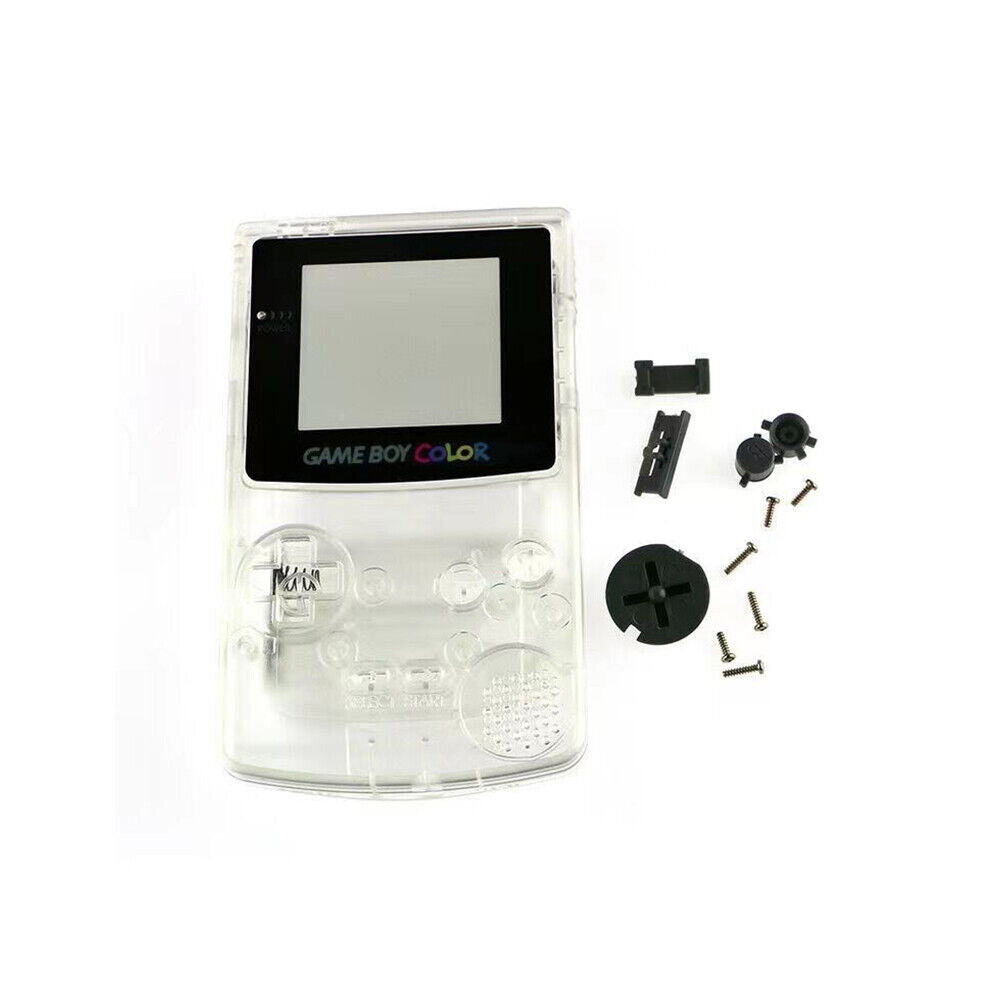 US 1-2 Pc Clear Replacement Housing For Nintendo Game Boy Color Transparent Lens