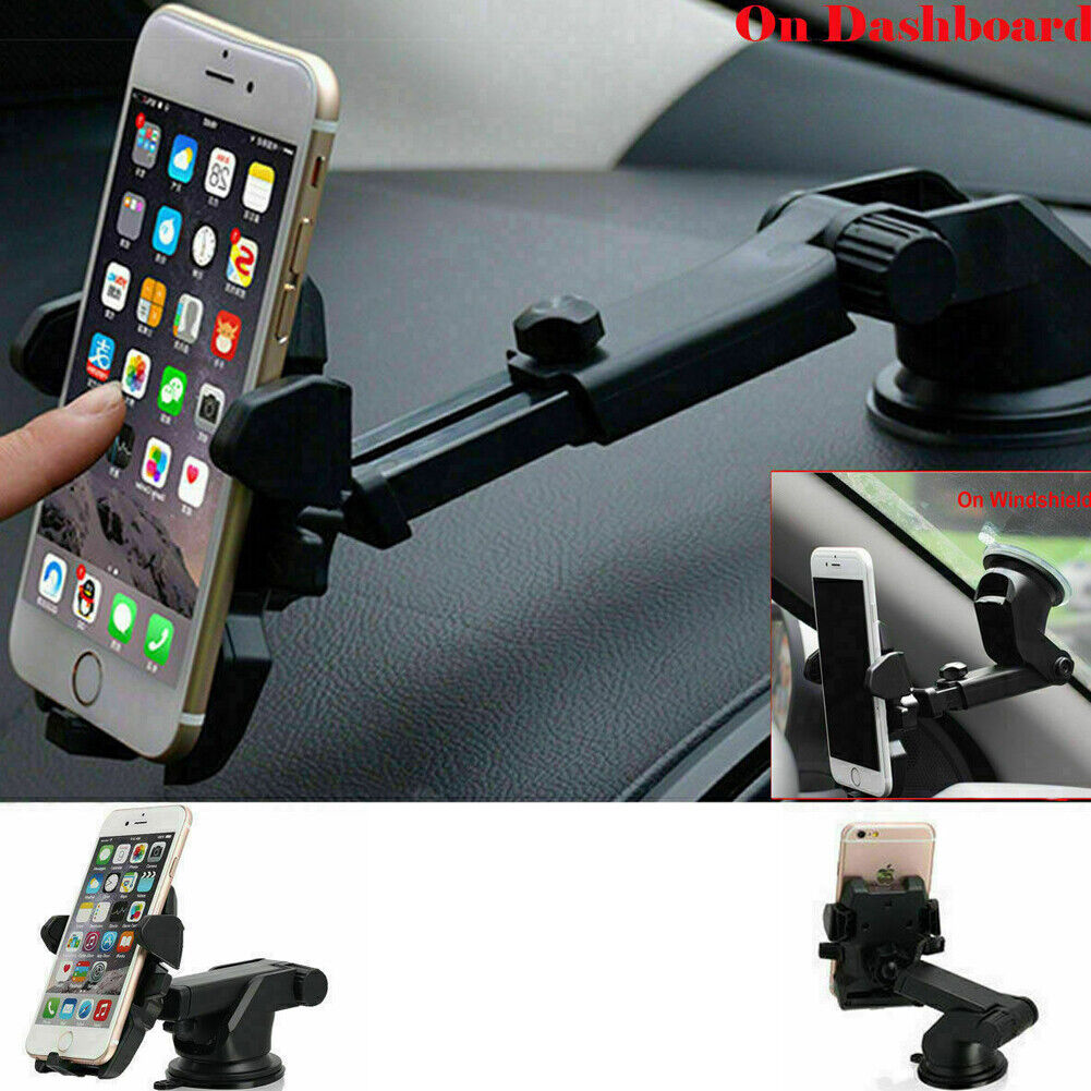 US 2-4 Pcs 360° Universal Car Windshield Vent Phone Mount Stand Holder Cellphone
