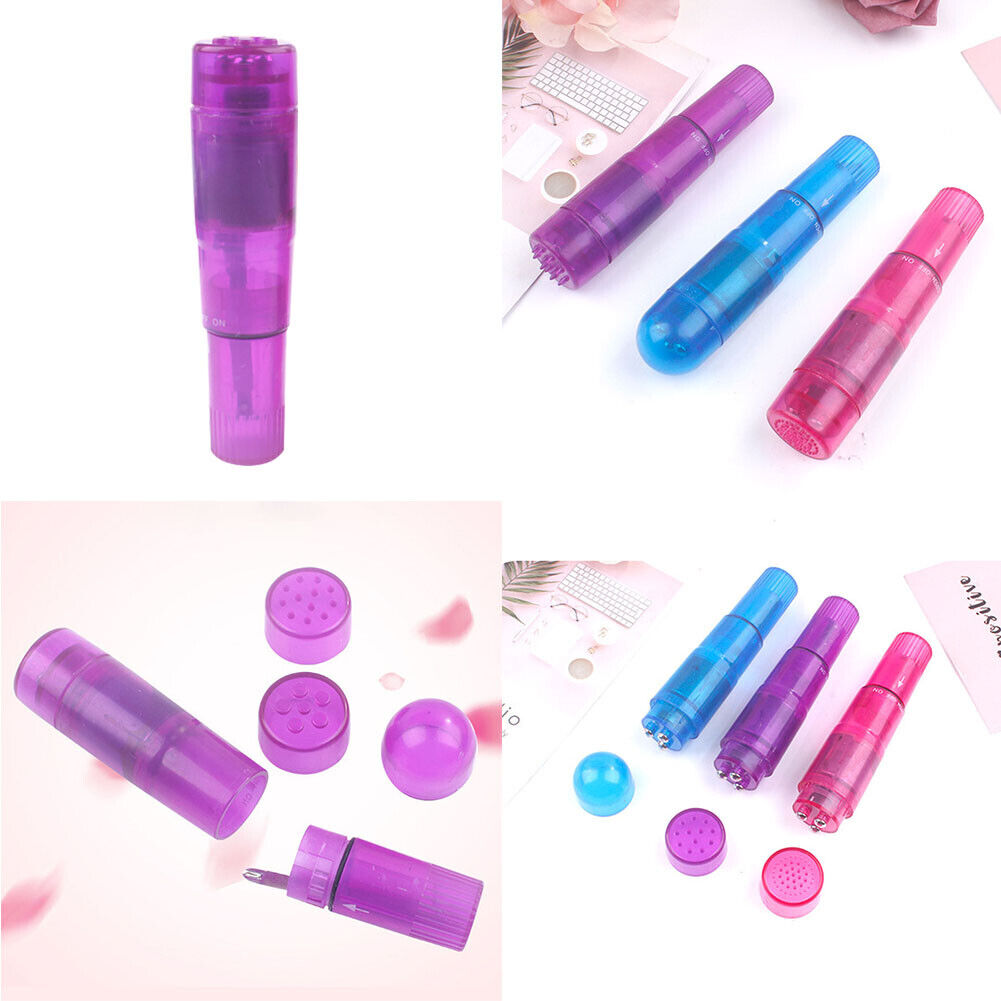 US 1-2 Mini Pocket Massager Vibrator Wand Face Scalp Head Neck Eye Back Wireless
