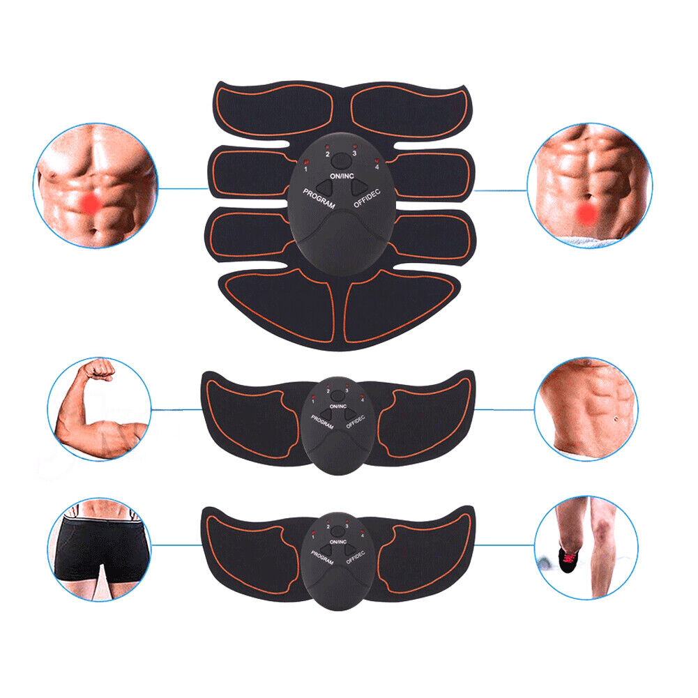 US 1-2 Set of 3 Pcs Abdominal Abs Power Fitness Muscle Train Workout Equipment