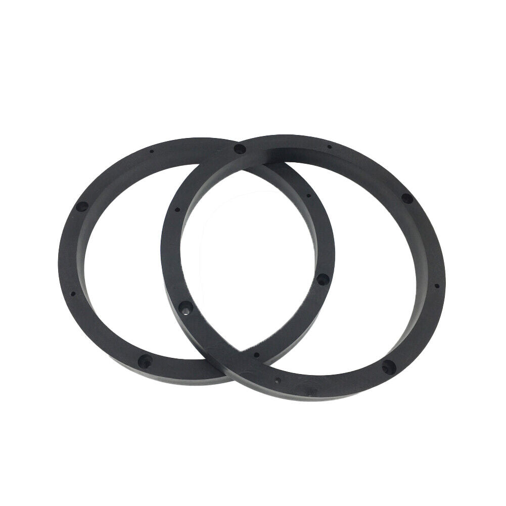 US 1-2Pairs 6.5'' Plastic Speaker Spacer Rings Subwoofer Custom Mounting Adapter