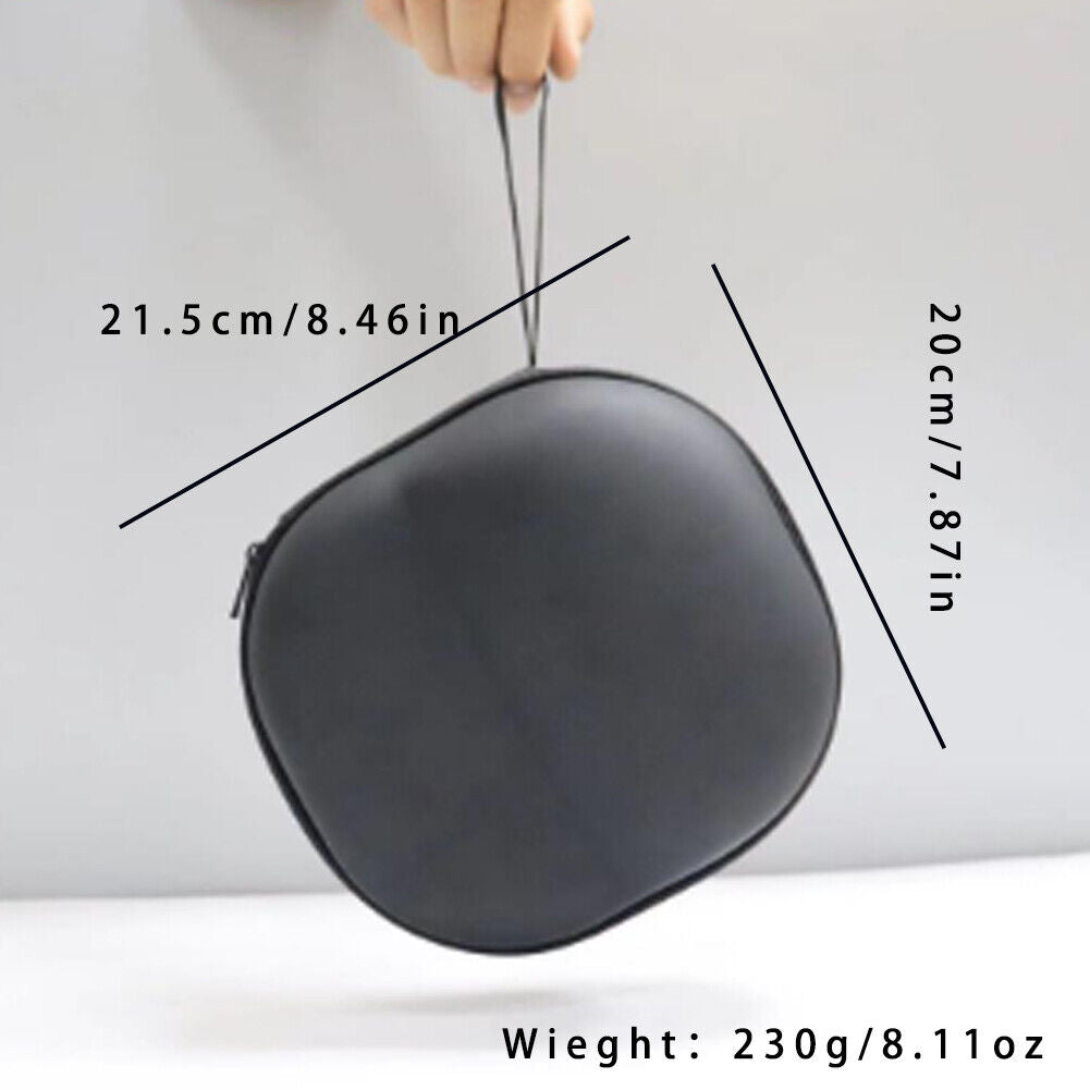 US 2-4 Pack Headphones Headset Hard Carrying Large Case Travel Zipper Bag Pouch