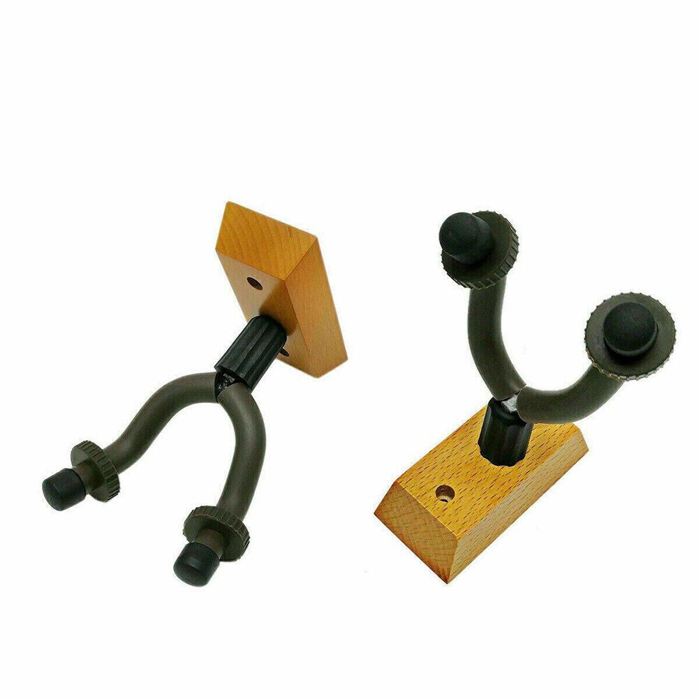 US 2-4 Pc Guitar Hanger Holder Stand Arm Rack Hook Wall Mount Instrument Display