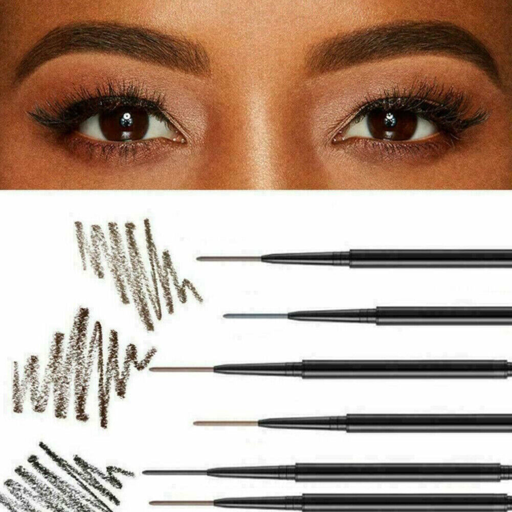 US 2-4 Pack Eyebrow Pencil Waterproof Smudge-proof Eyebrow Brush Microblading