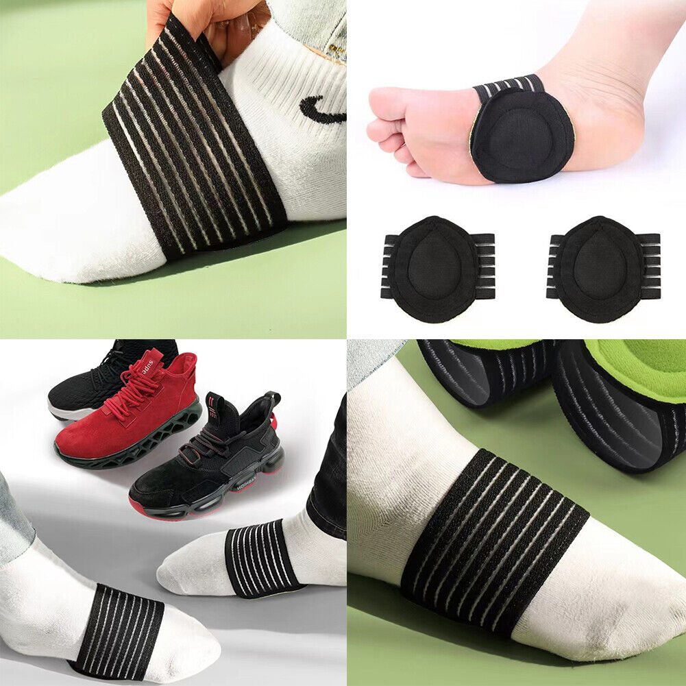 US 2-4Pairs Brace Plantar Fasciitis Sleeve Pain Relief Sore Flat Feet Heel Spurs