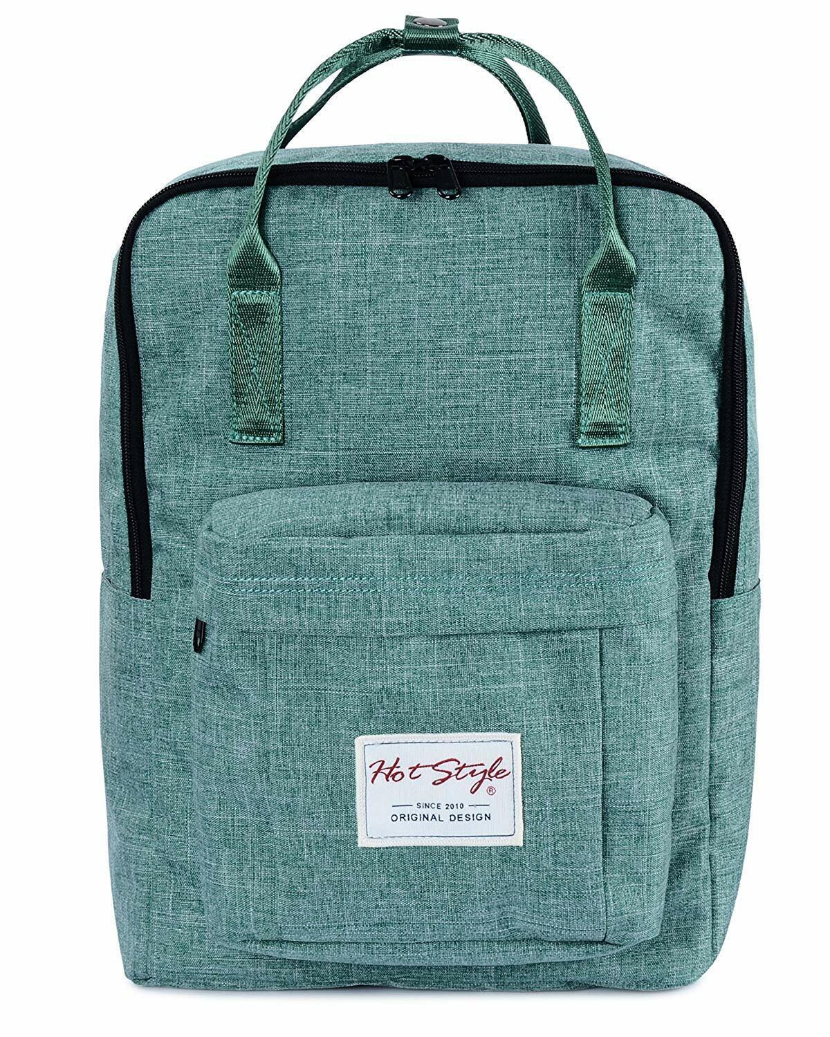 BESTIE 14" College Bookbag Backpack Cute for Women, 14.6"x10.3"x5.1"