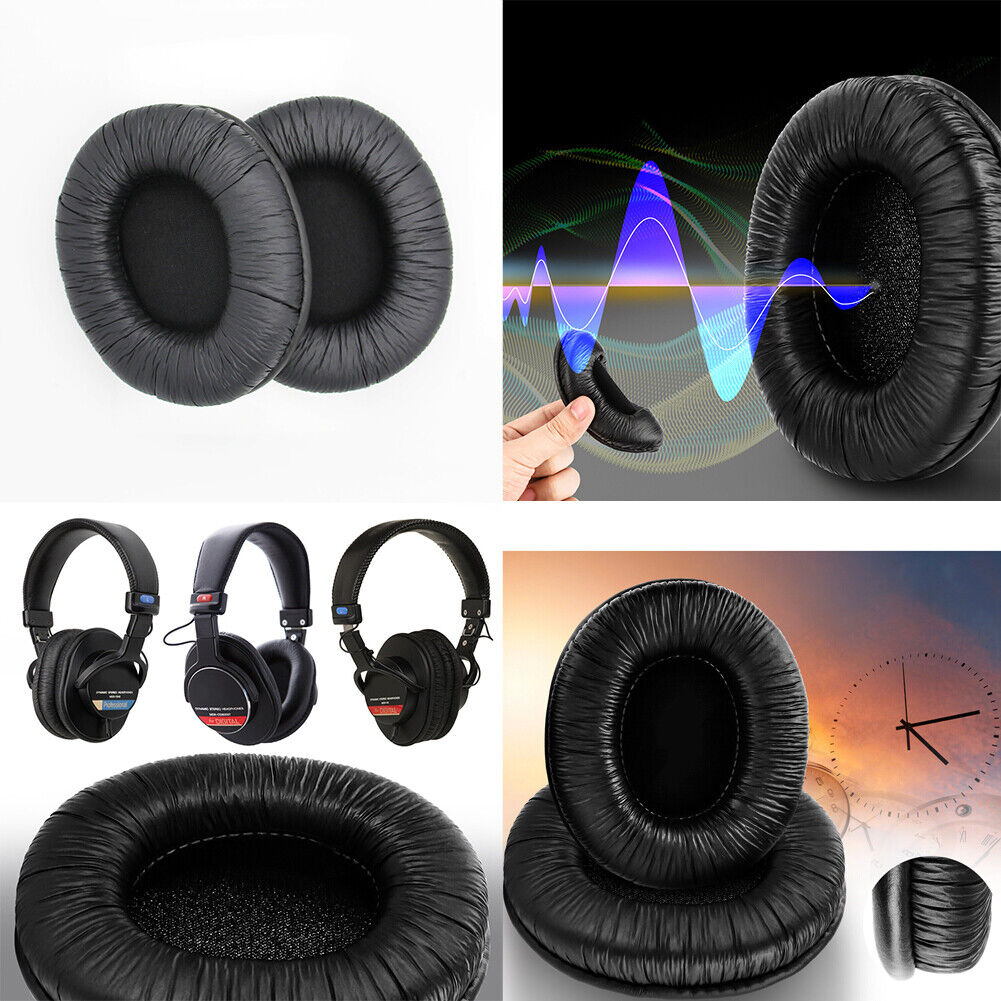 US 2-4 Pairs Replacement Ear Pads Cushion for Sony MDR-7506 MDR-V6 MDR-CD 900ST