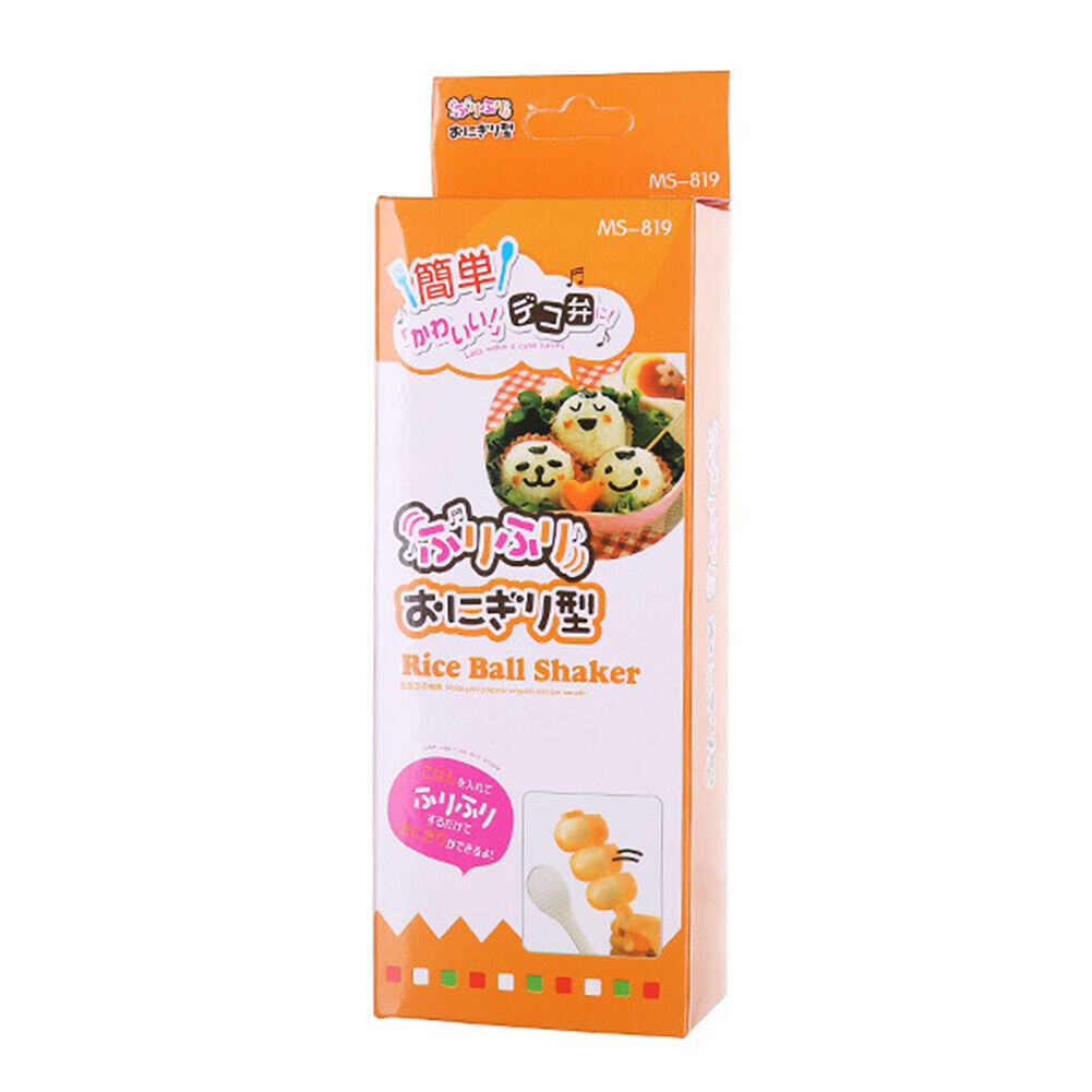 US 2-4 Pack DIY Rice Ball Mould with a Mini Paddle Rice Ball Lunch Maker Mold