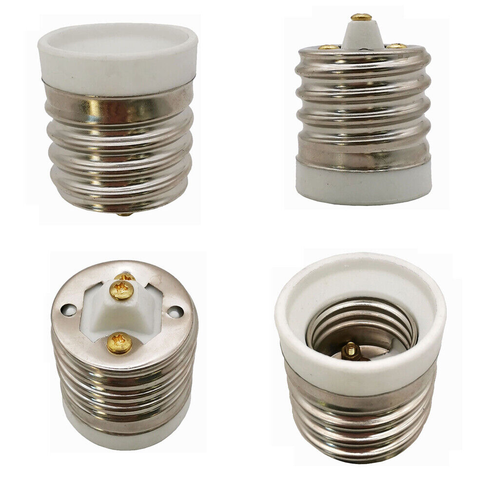 US 5-10 Pack Light Bulb Socket Adapter Mogul Base E39 to Medium E26 Screw Reduce