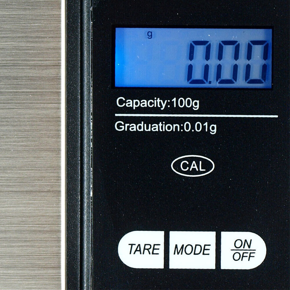 US Digital Pocket Scale 0.01g Precision Jewelry Gold Silver Coin Gram 100gx 0.01