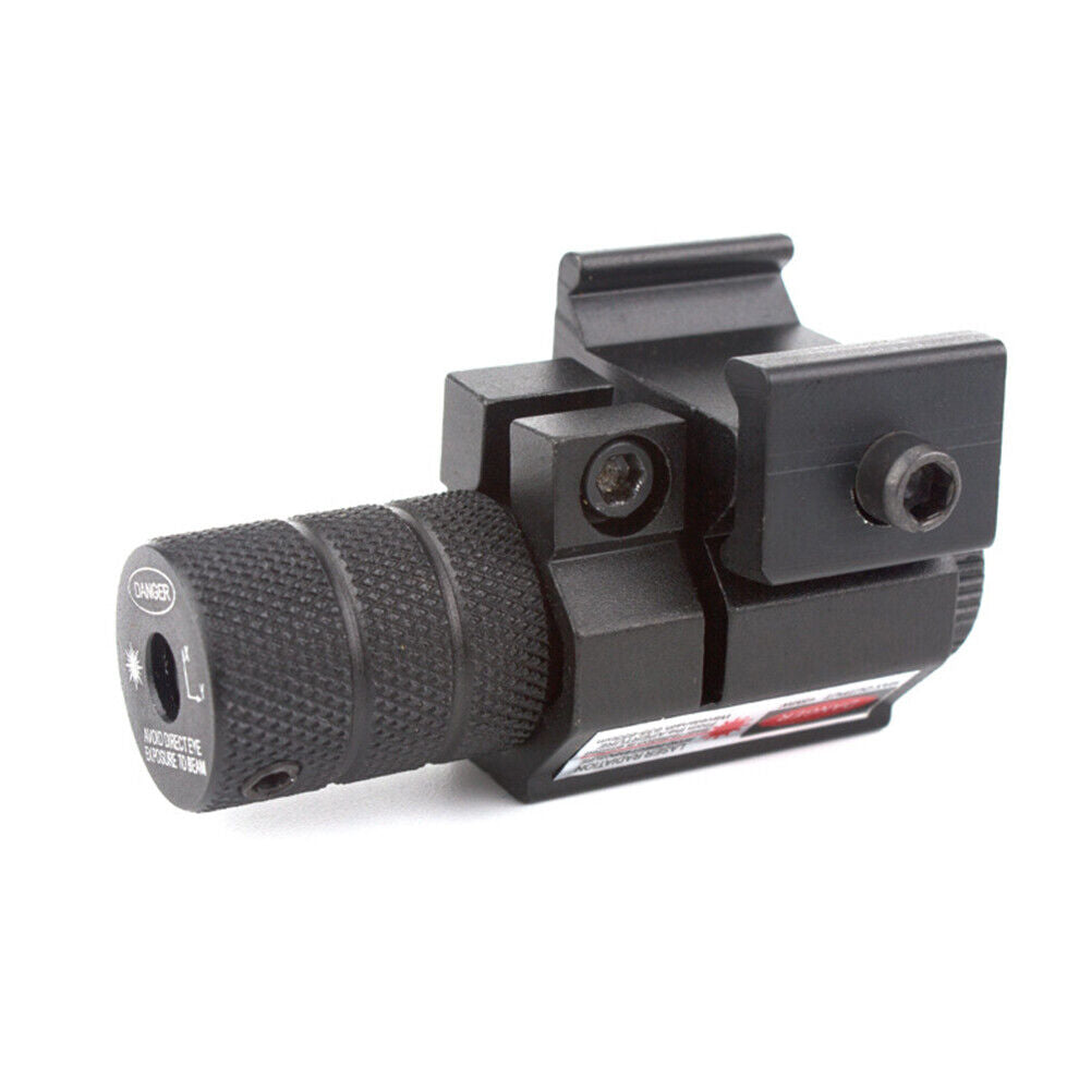 US 2-4 Pack Tactical Red Laser Beam Dot Sight Scope For Gun Rail Pistol Weaver